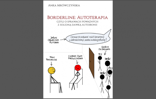 okładka książki anki mrówczyńskiej borderline autoterapia